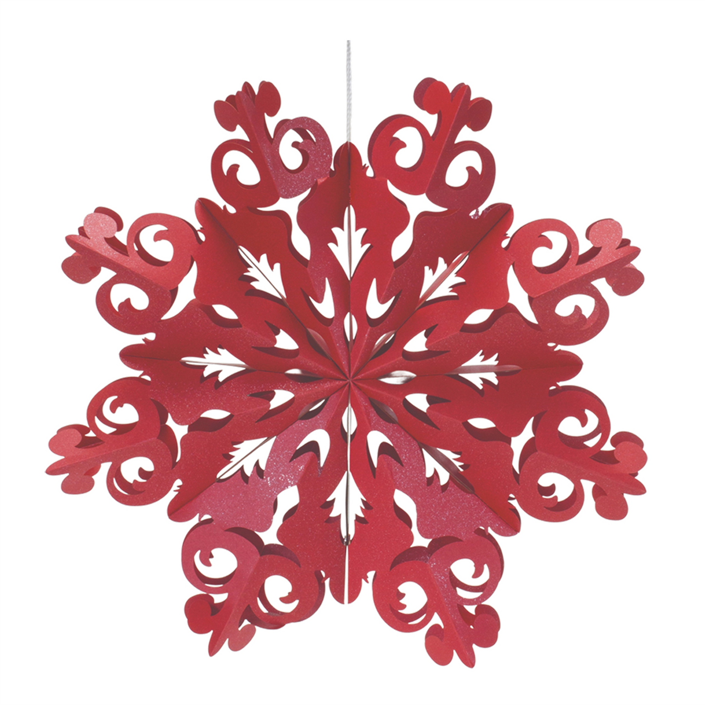 Paper Snowflake Ornament (Set of 6) -Ship Only