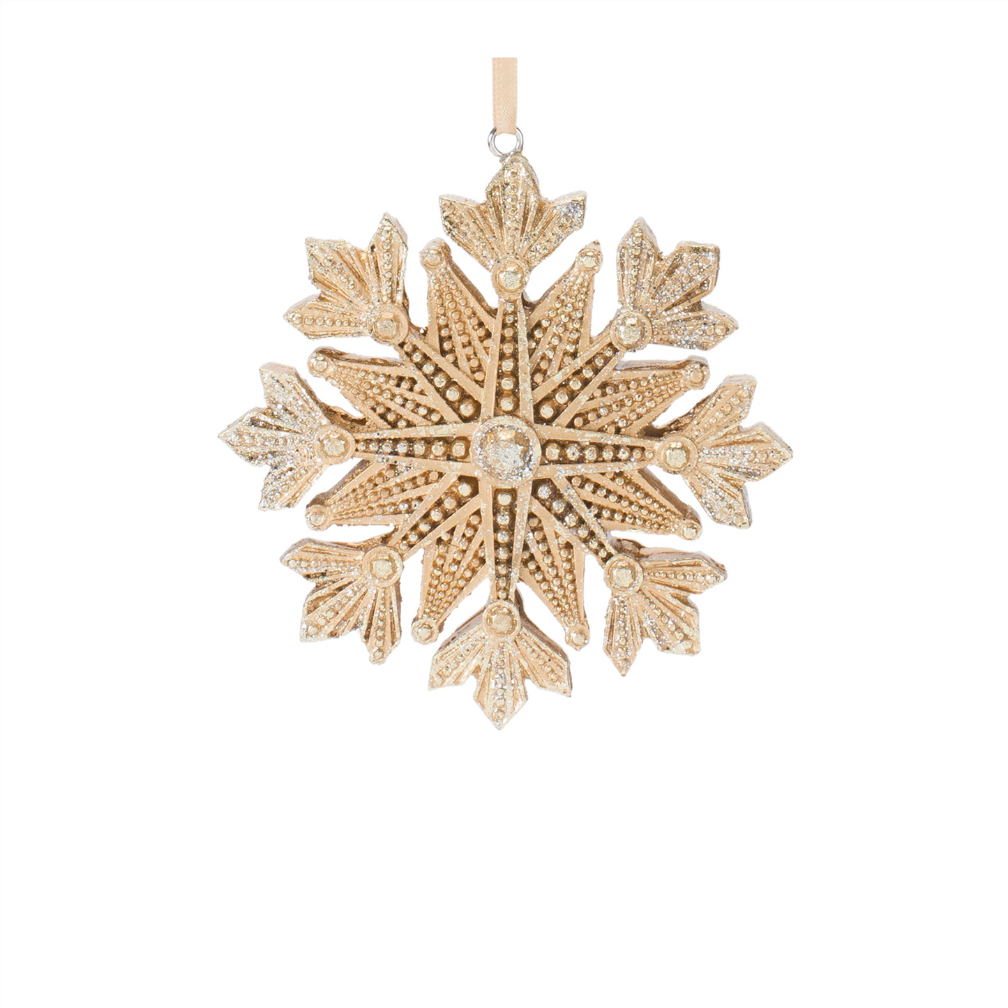 Tree and Snowflake Ornament (Set of 12) 3.25"H, 5"H Resin -Ship Only