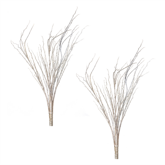 Snowy Flocked Branch (Set of 2) -Ship Only