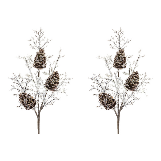 Ice Branch (Set of 2) 31”H Plastic -Ship Only