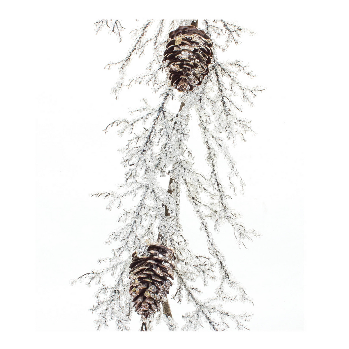 Ice Branch Garland 5'L Plastic -Ship Only