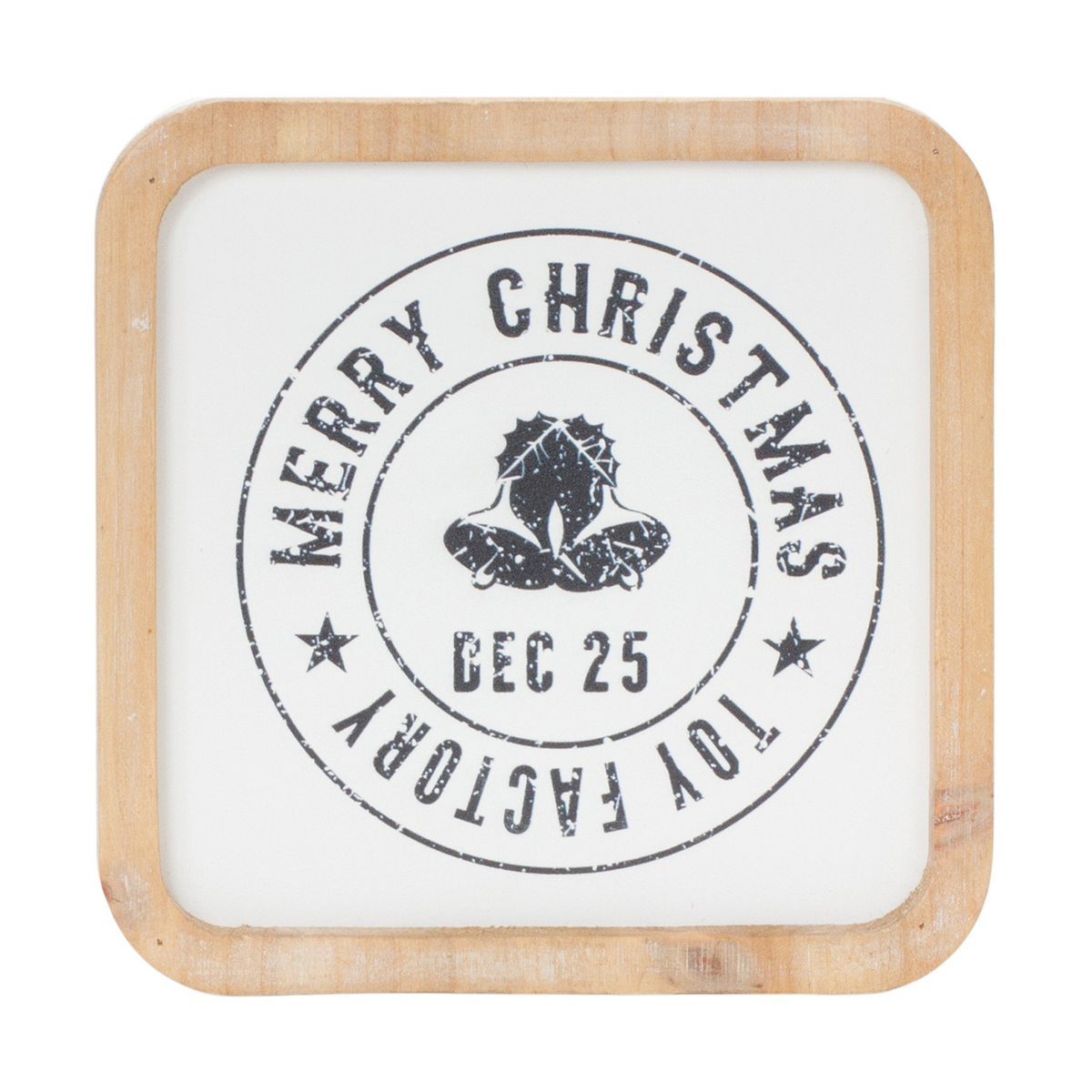 Holiday Mail Stamp Plaque (Set of 12) -Ship Only