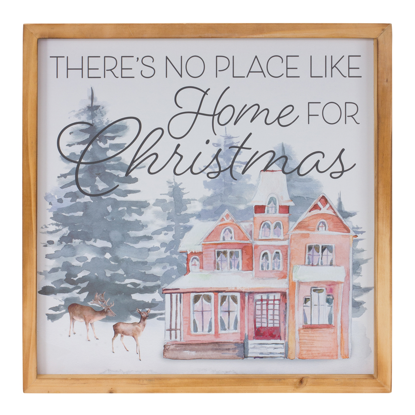 Welcome Home Holiday Wall Art (Set of 2) -Ship Only