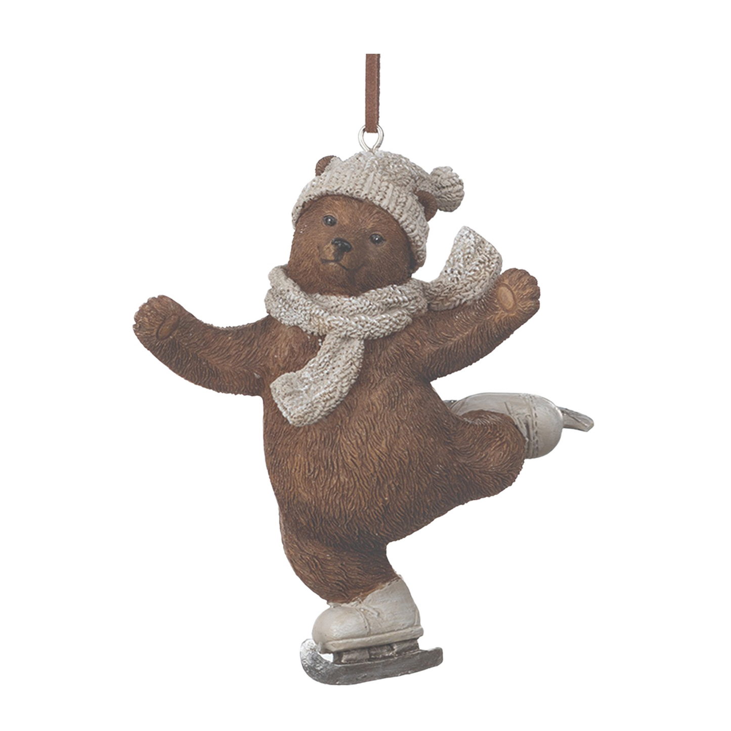 Skate and Snowboard Bear Ornament (Set of 4) -Ship Only