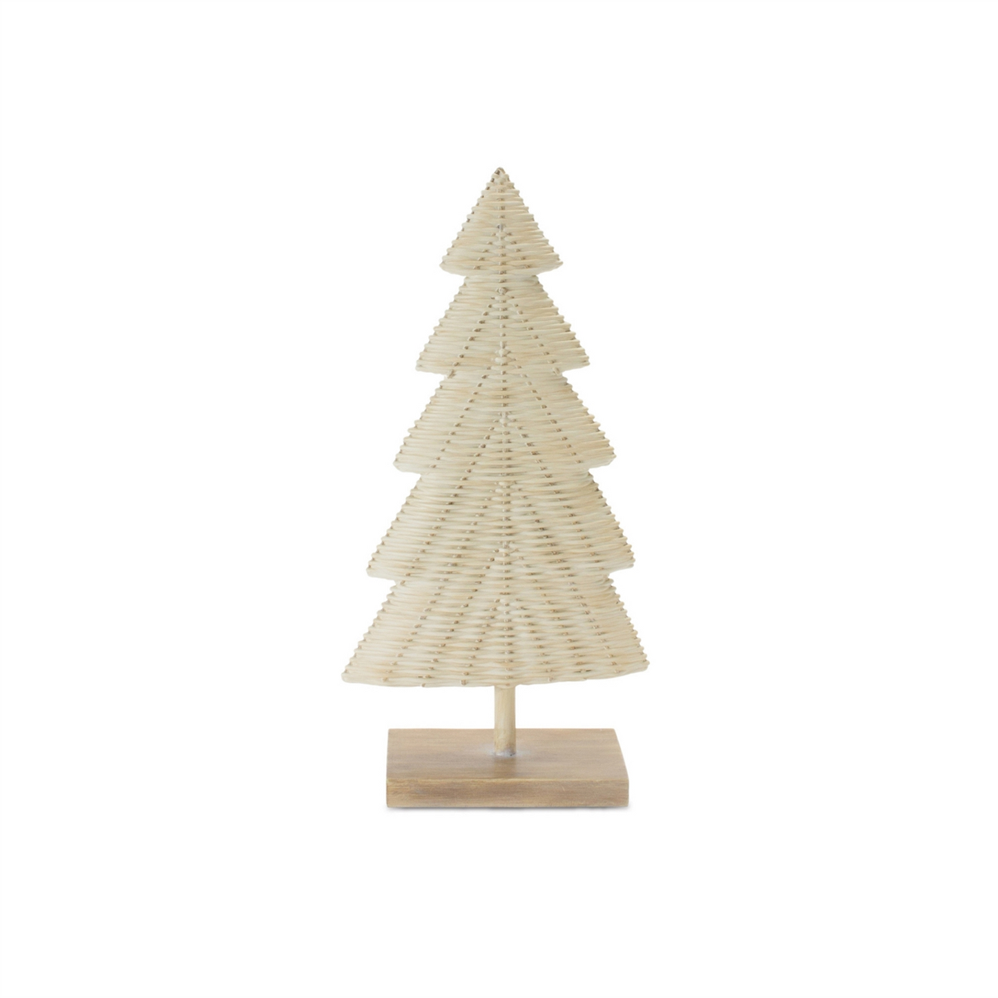 Woven Wicker Design Pine Tree (Set of 2) -Ship Only