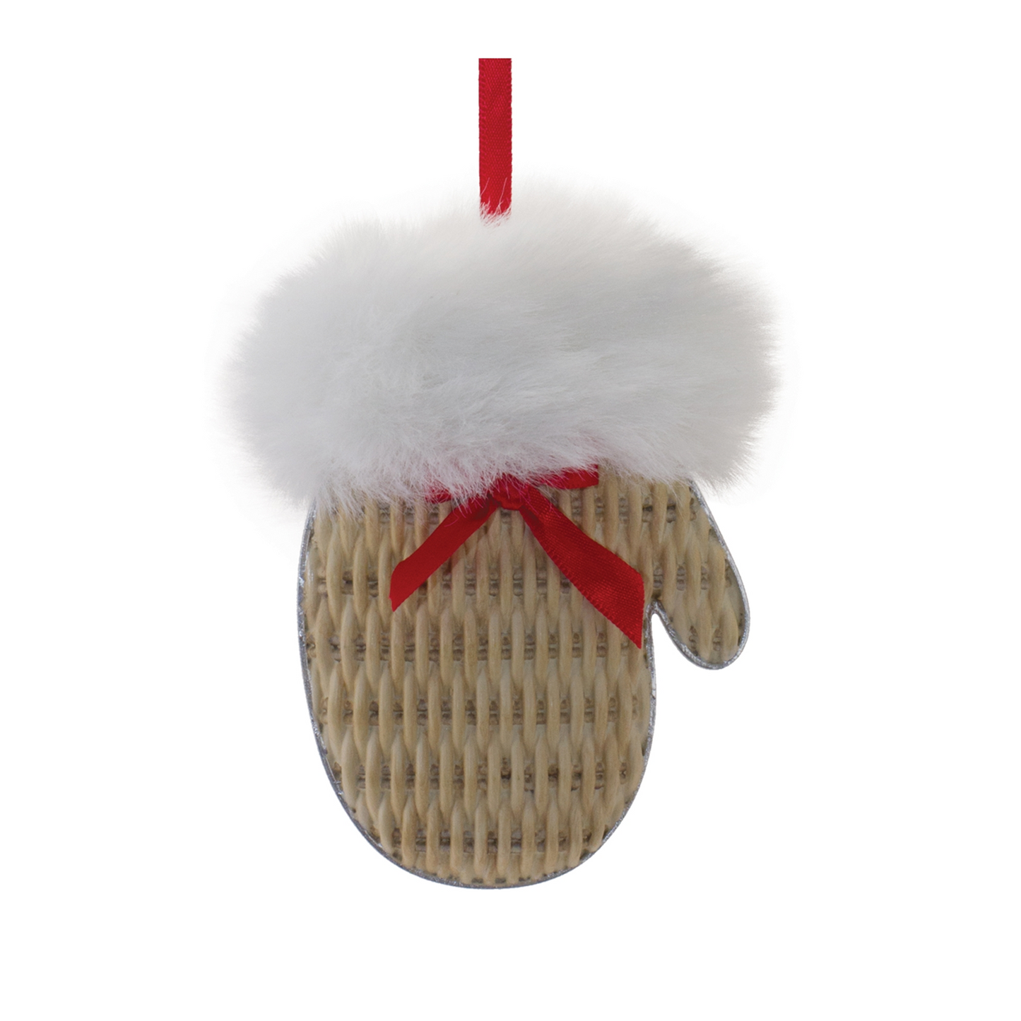 Cozy Mitten Hat and Bell Ornament (Set of 12) -Ship Only