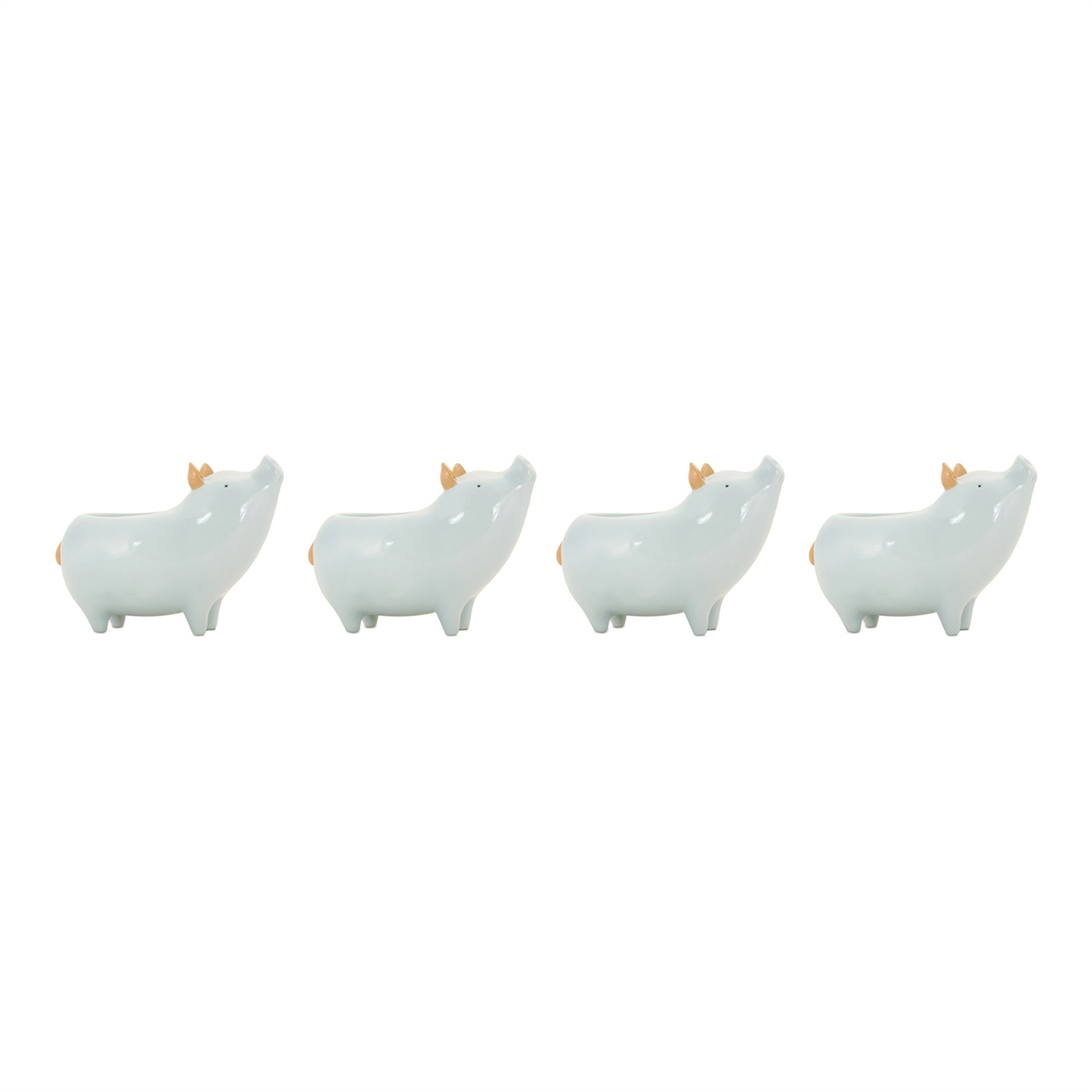 Chic Pig Planter (Set of 4) -Ship Only