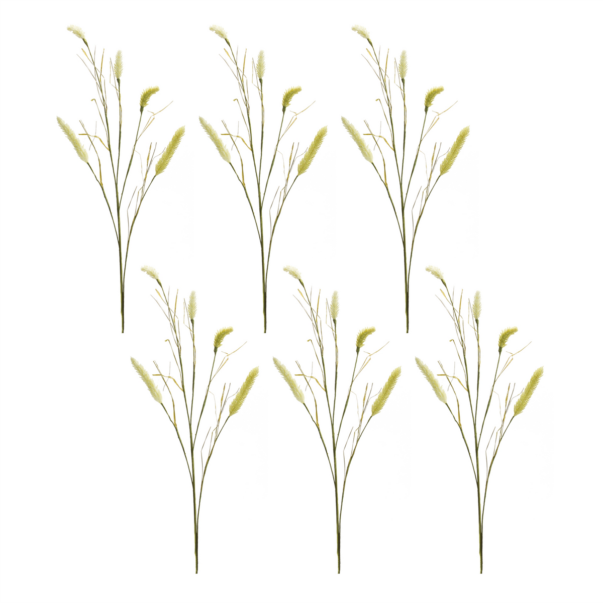 Foxtail Spray (Set of 6) 33.5”H Plastic -Ship Only