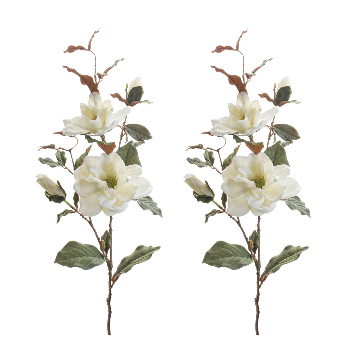 Magnolia Floral Spray (Set of 2) -Ship Only