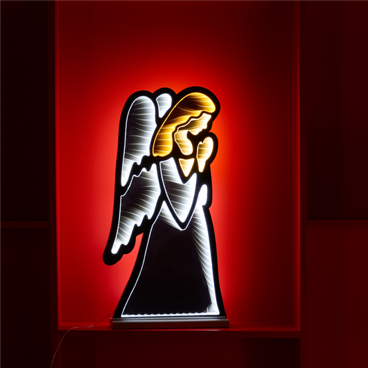 Holiday Angel Ekko Light Display 24.5" -Ship Only