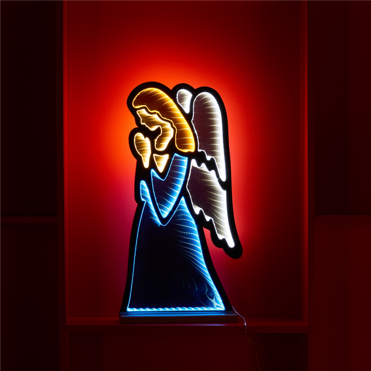 Holiday Angel Ekko Light Display 24.5" -Ship Only