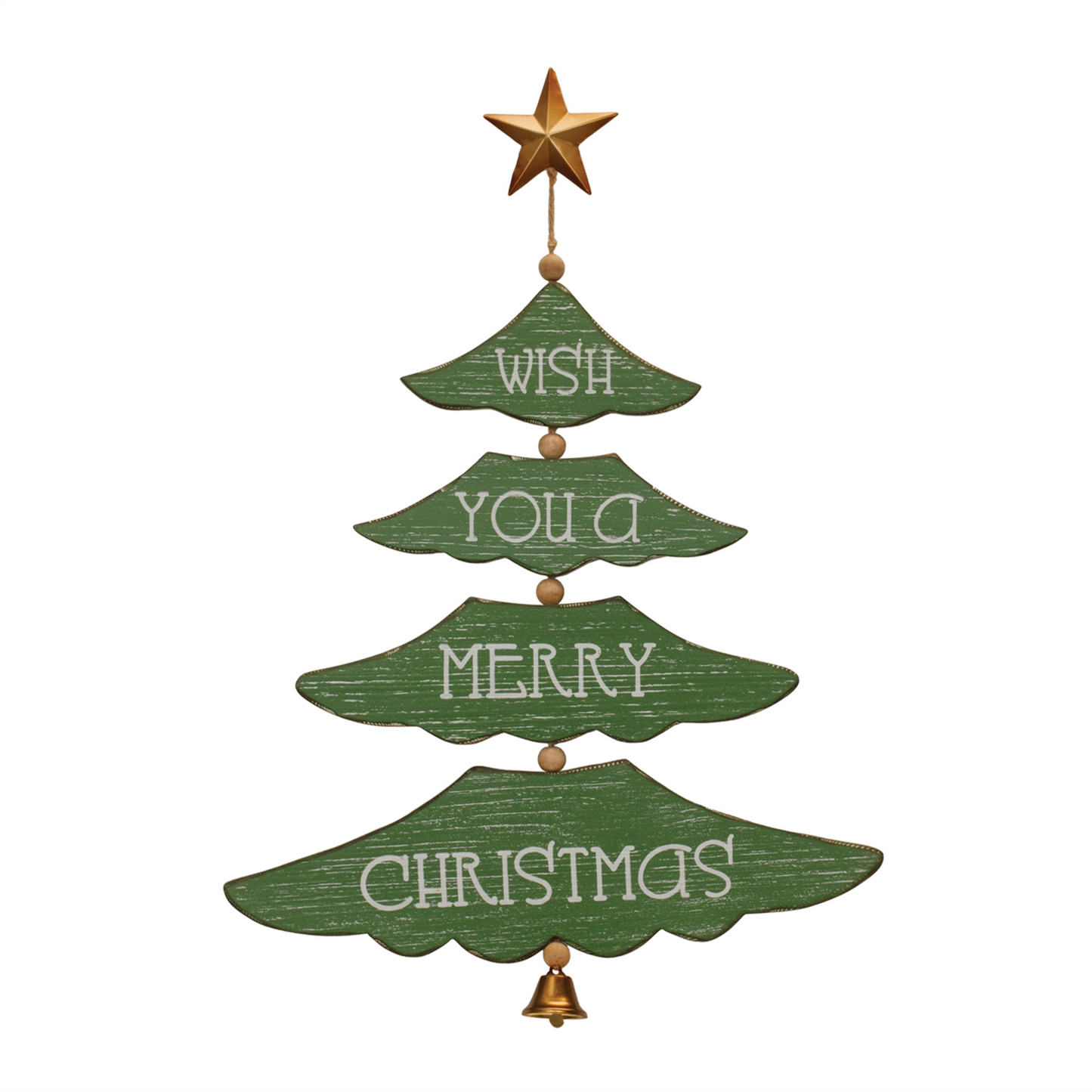 Christmas Pine Tree Wall Sign (Set of 2) -Ship Only