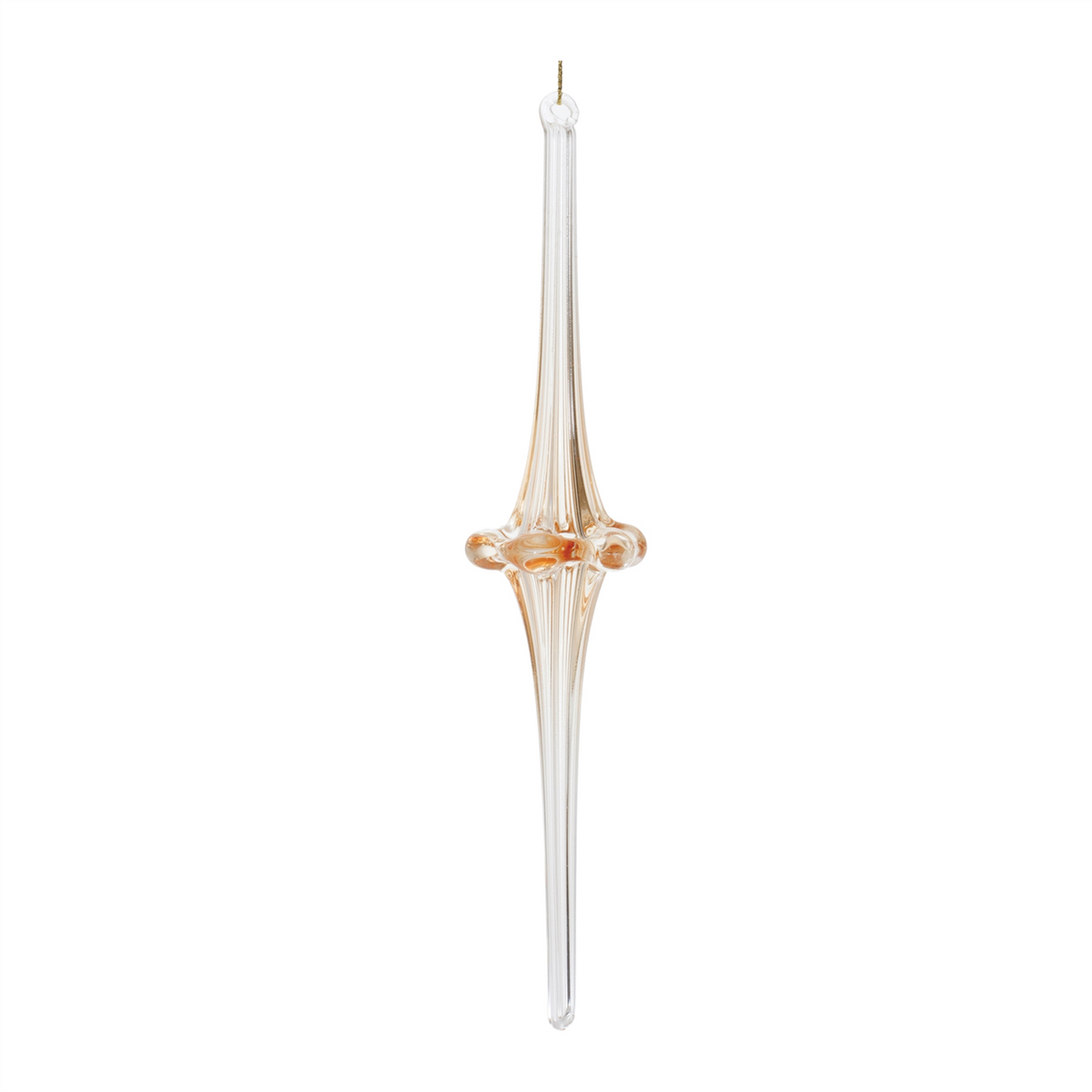 Drop Ornament (Set of 12) 7.75"H, 10"H Glass -Ship Only