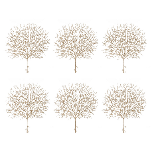 Glittered Twig Spray (Set of 6) -Ship Only