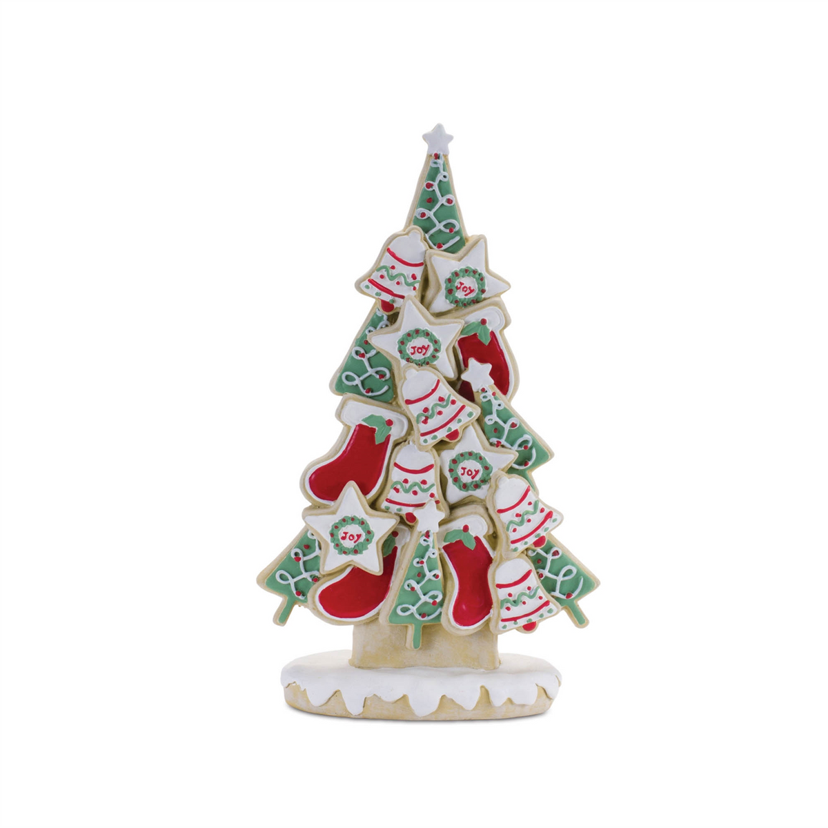 Frosted Christmas Cookie Pine Tree (Set of 2) -Ship Only