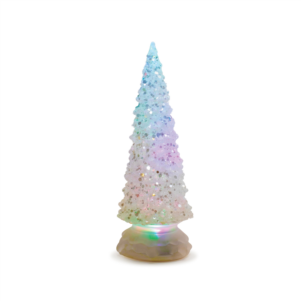 Led Tree (Set of 3) 8.5"H, 10.5"H, 12.5"H Plastic 3 AAA or 3 AA Batteries Not Included or USB Cord I -Ship Only