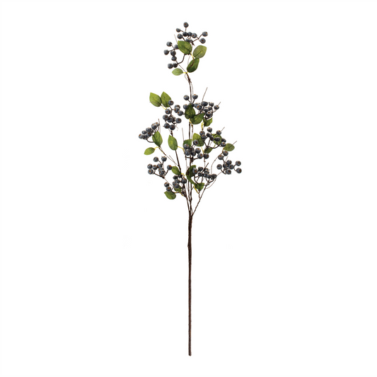 Blue Berry Foliage Spray (Set of 2) -Ship Only