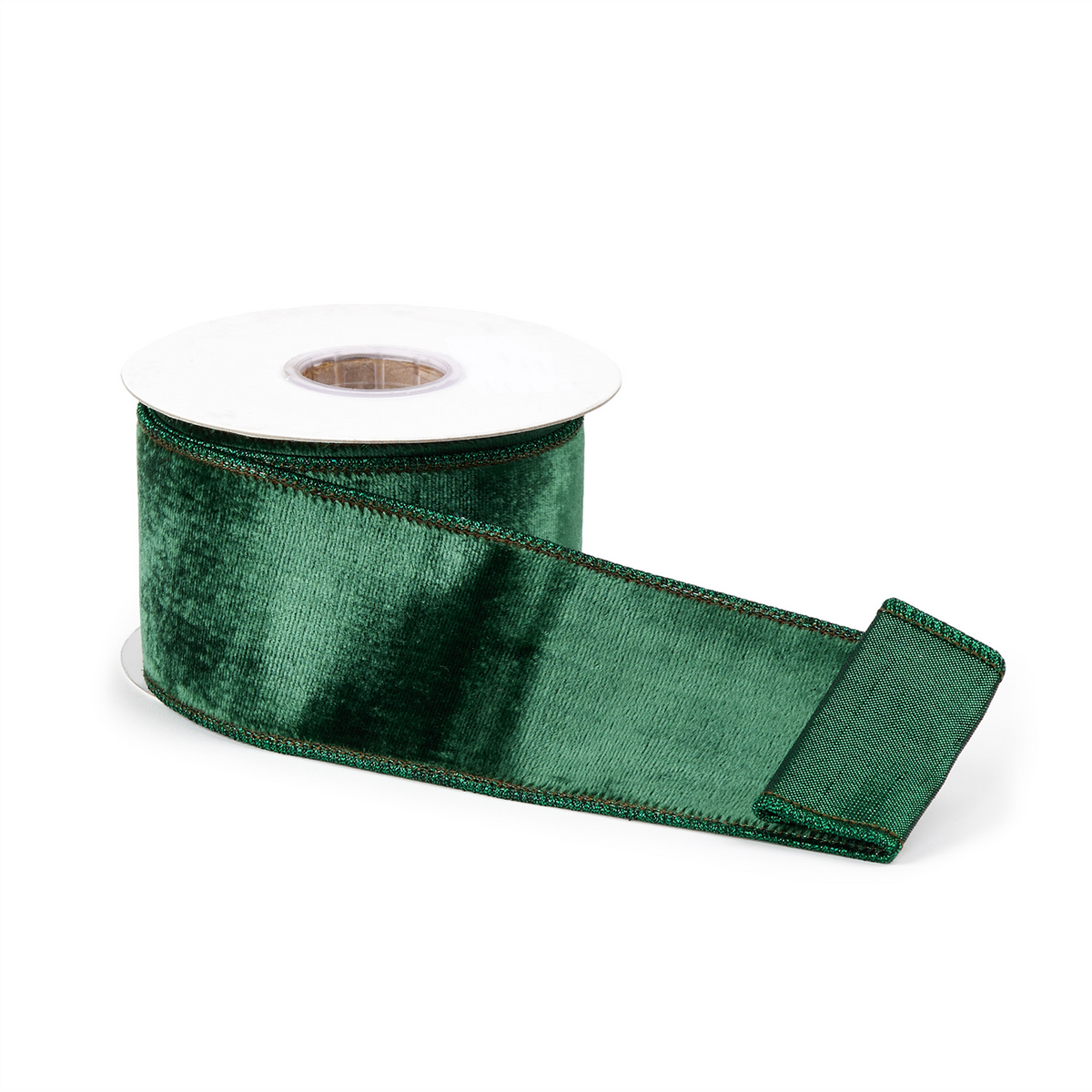 2.5” x 5 Yds. Wired Polyester (Set of 2) -Ship Only