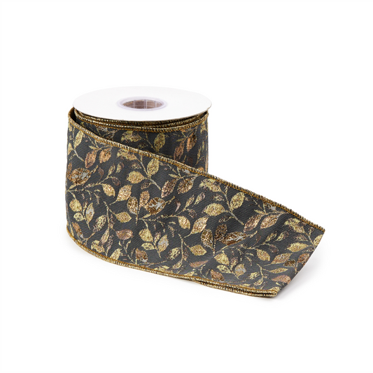 4” x 5 Yds. Wired Polyester -Ship Only
