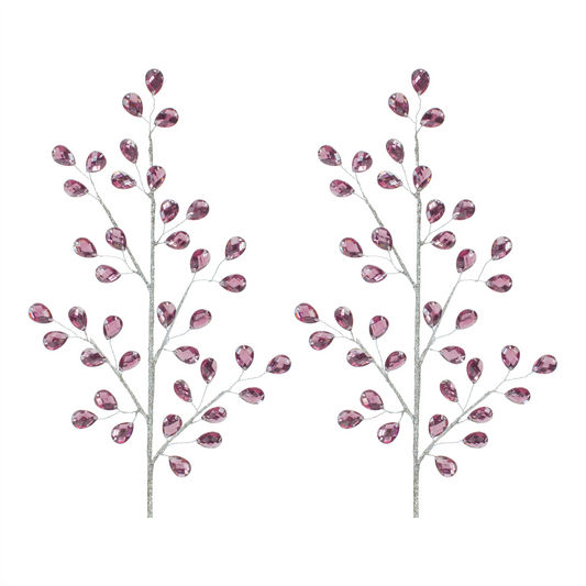 Purple Jewel Spray (Set of 2) -Ship Only