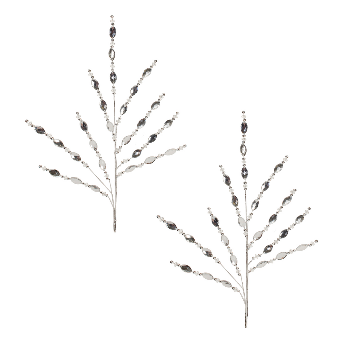 Silver Jewel Spray (Set of 2) -Ship Only