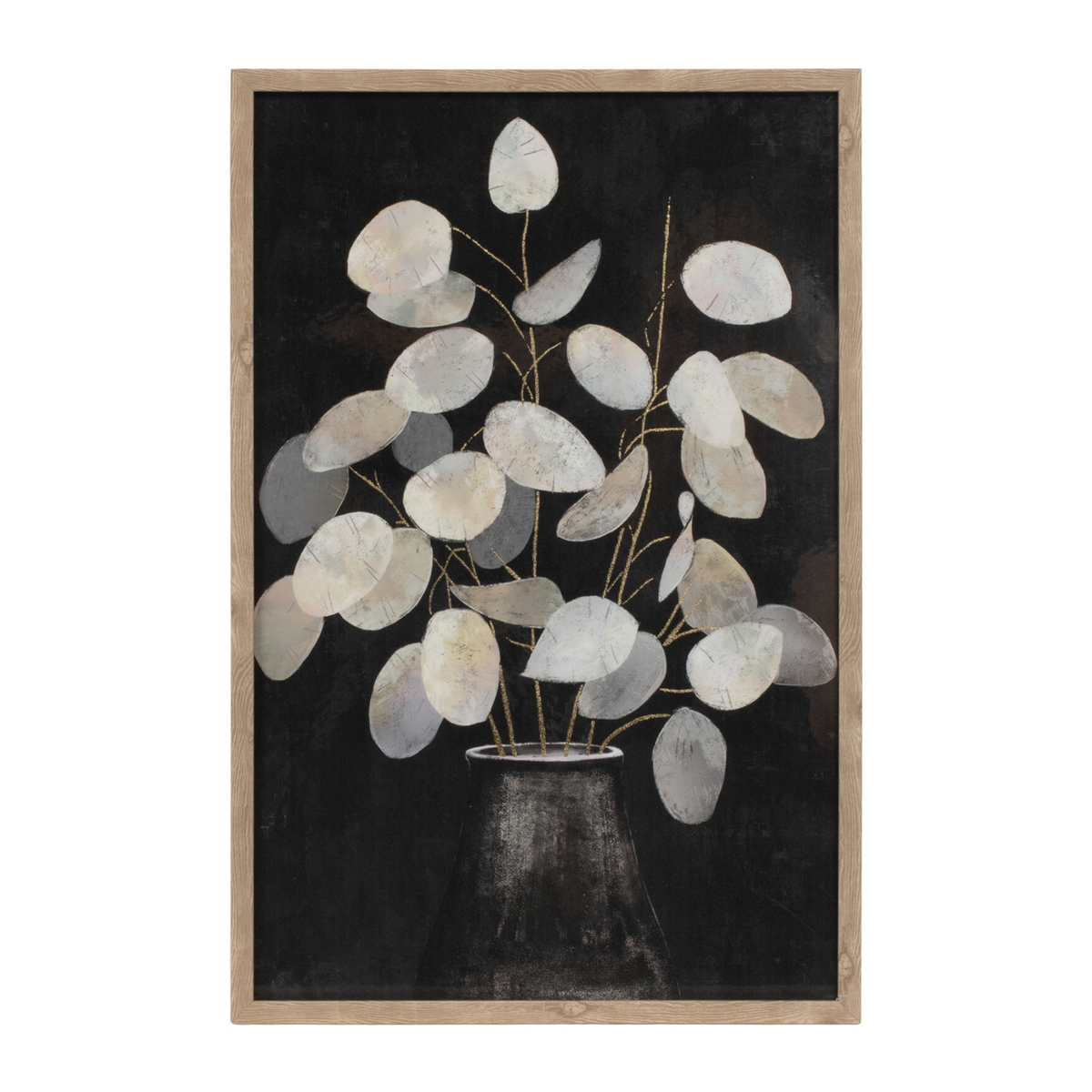 Beige Eucalyptus Print (Set of 2) -Ship Only