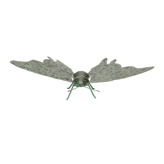 Iron Metal Butterfly Garden Accent 12.5"L -Ship Only