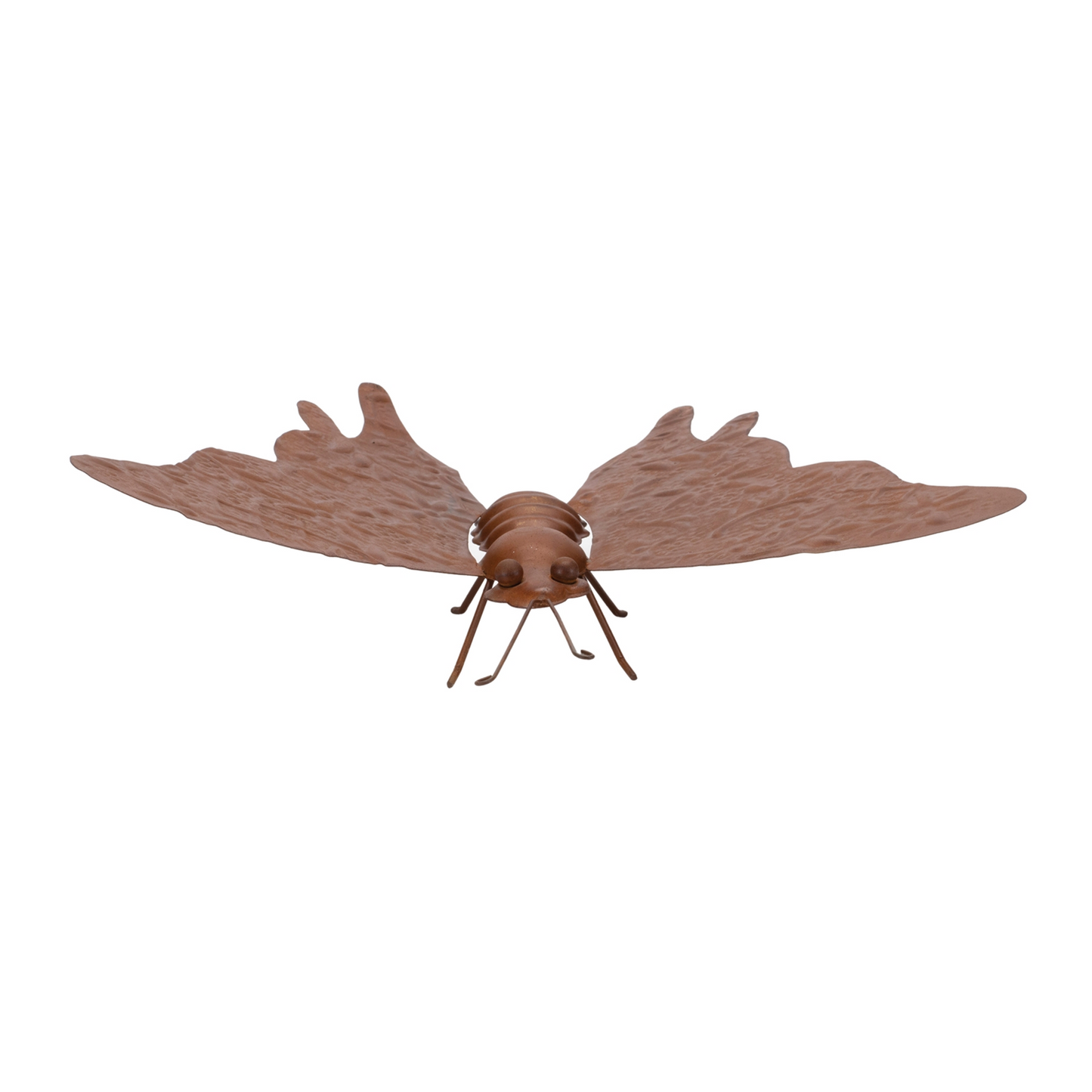 Bronze Metal Butterfly Garden Accent 12.5"L -Ship Only