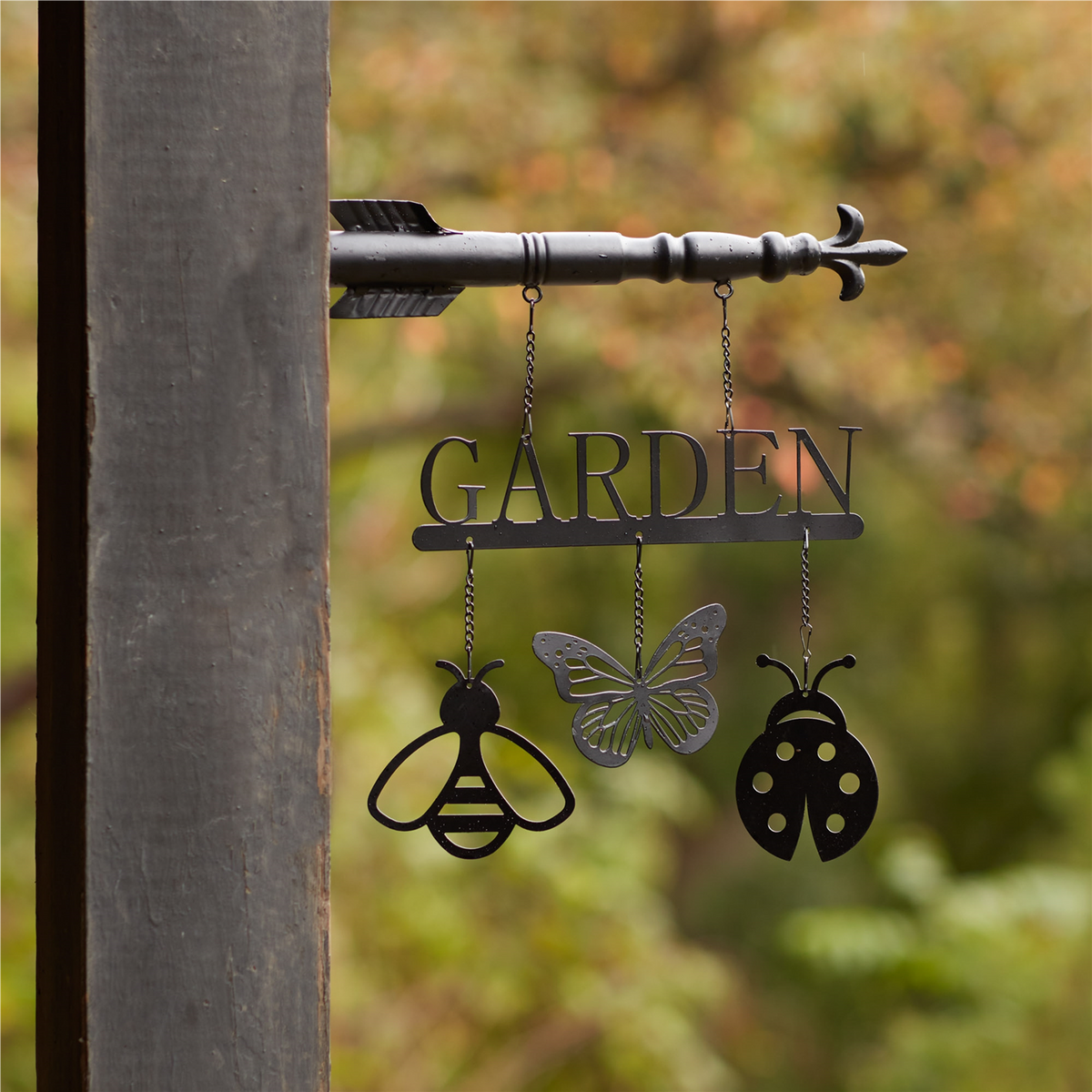Butterfly Insect Garden Sign 15.5"H -Ship Only