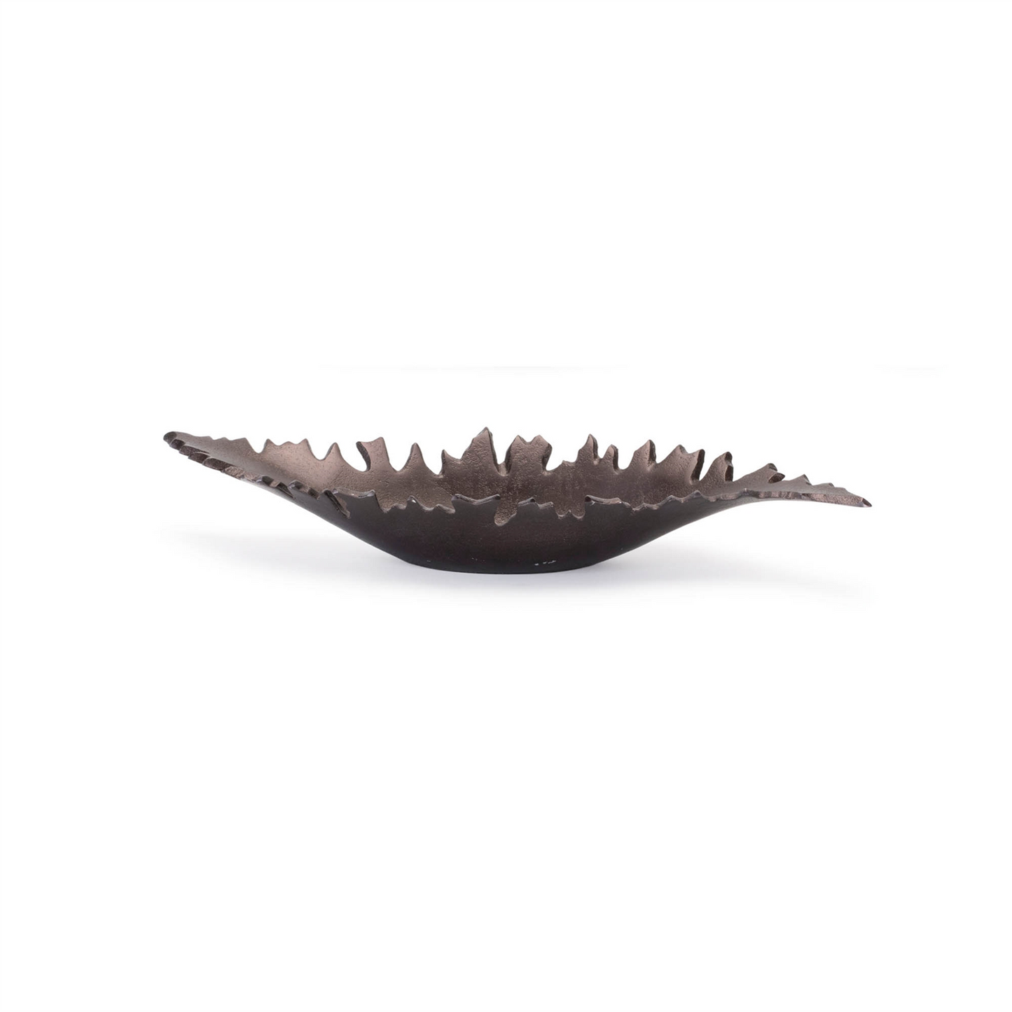 Aluminum Leaf Bowl (Set of 2) -Ship Only