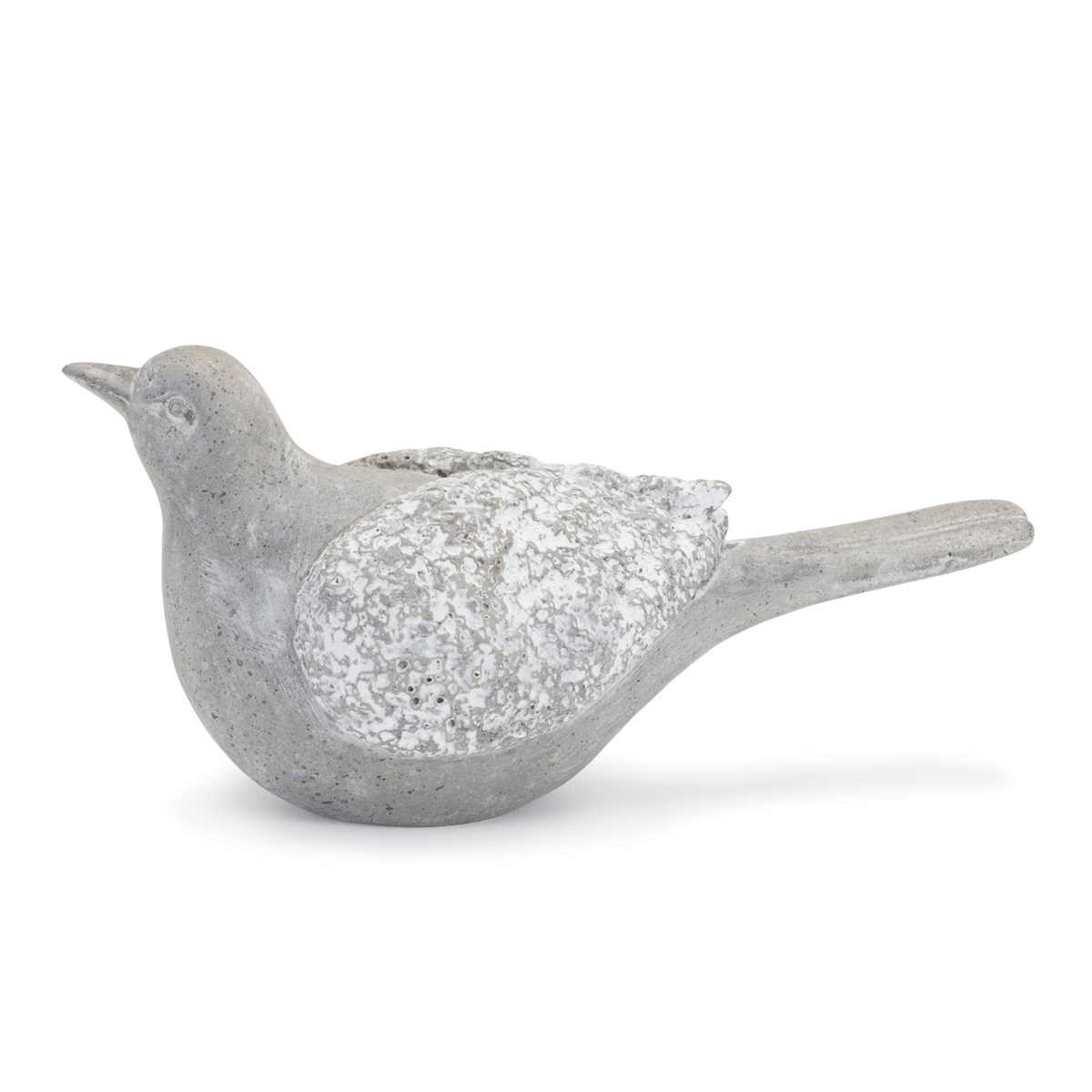 Bird (Set of 4) 5.5"L x 2.25"H, 5.75"L x 3.25"H Resin -Ship Only