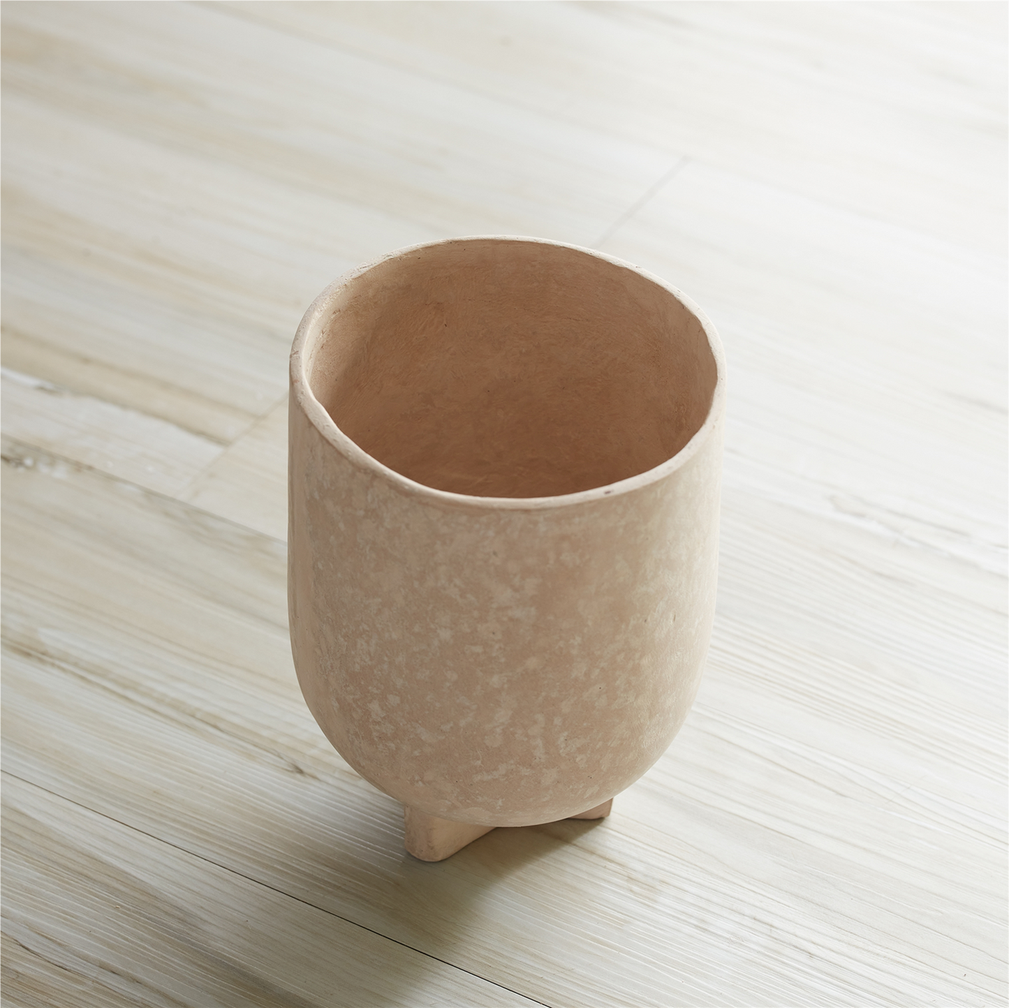 Recycled Paper Chalk Vase 7"H -Ship Only