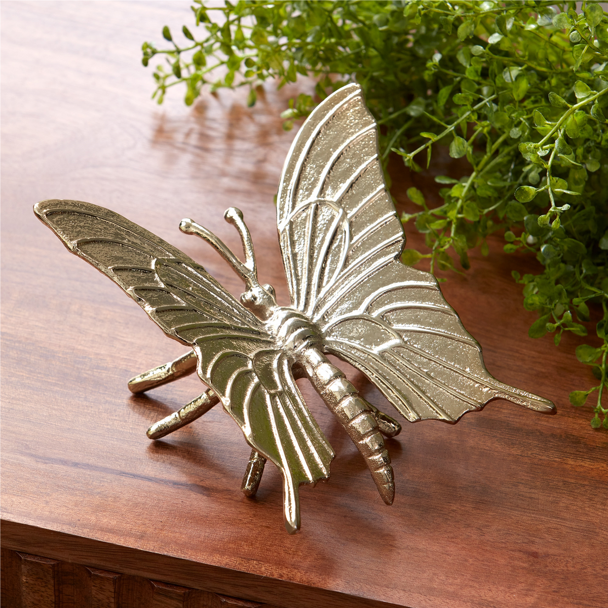 Modern Metal Butterfly Decor (Set of 2) -Ship Only