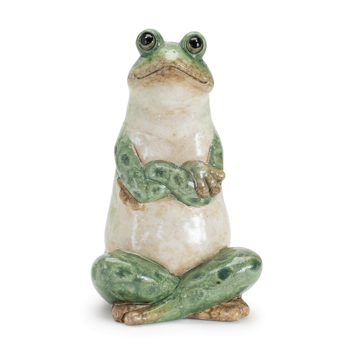 Ceramic Garden Frog Statue (Set of 2) -Ship Only