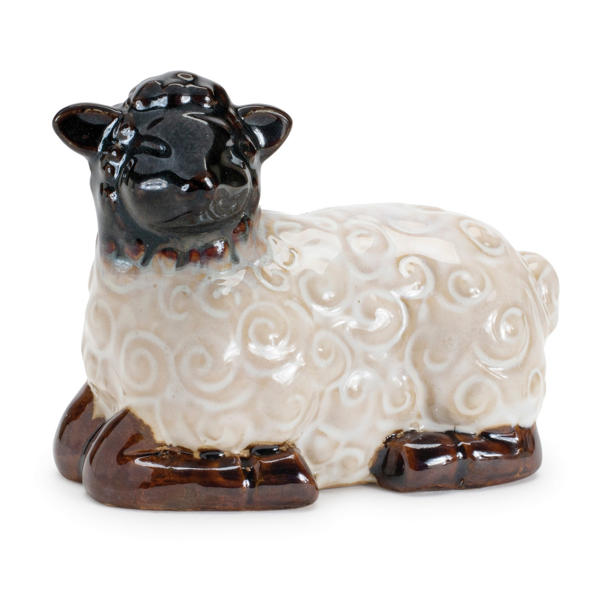 Mini Sheep Figurine (Set of 6) -Ship Only