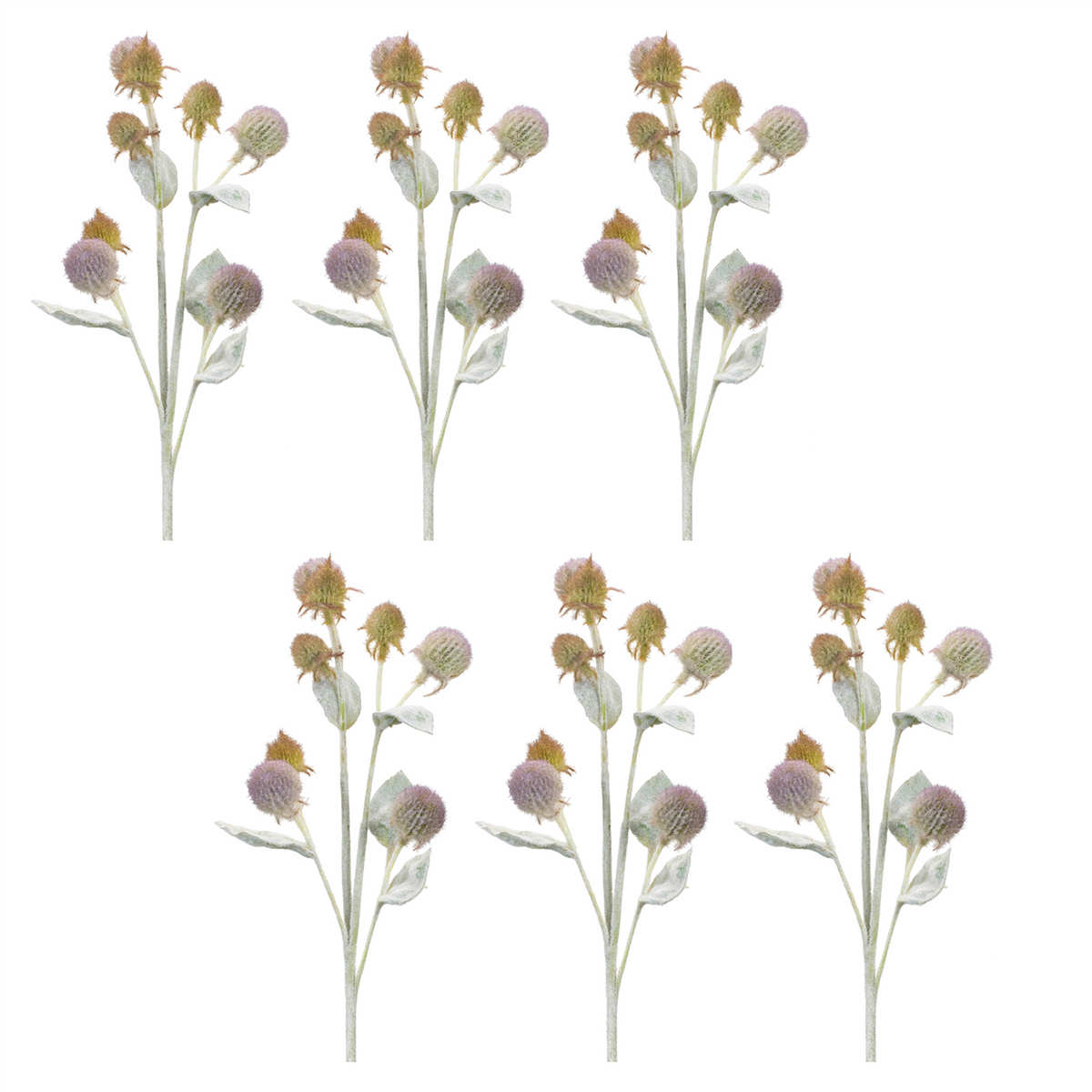 Thistle Foliage Spray (Set of 6) -Ship Only