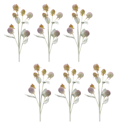 Thistle Foliage Spray (Set of 6) -Ship Only