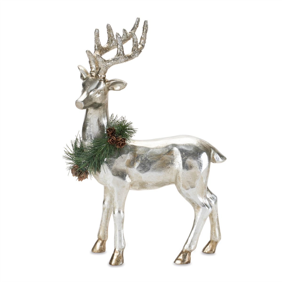 Deer (Set of 2) 7"H, 13.5"H Resin -Ship Only
