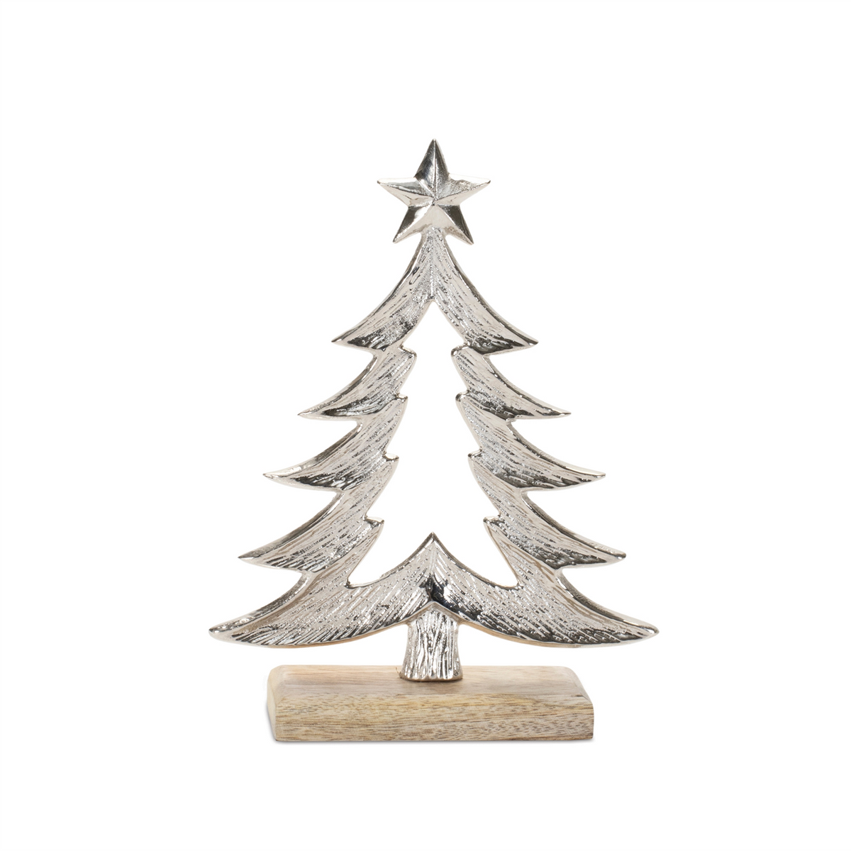 Tree (Set of 2) 8"H, 10"H Aluminum