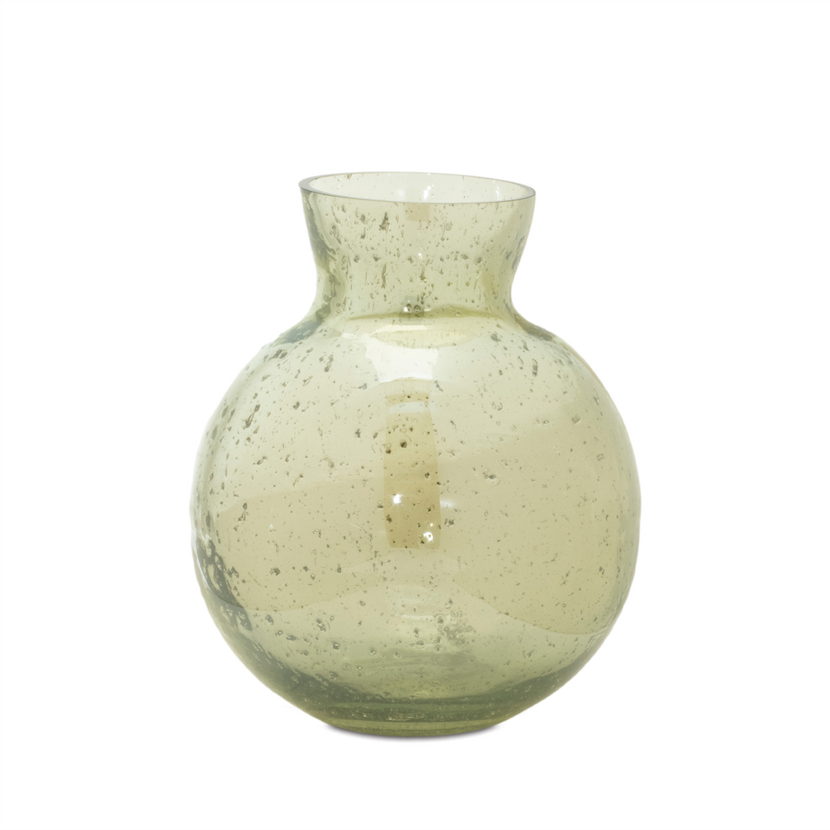 Bubbled Glass Bud Vase (Set of 3) -Ship Only