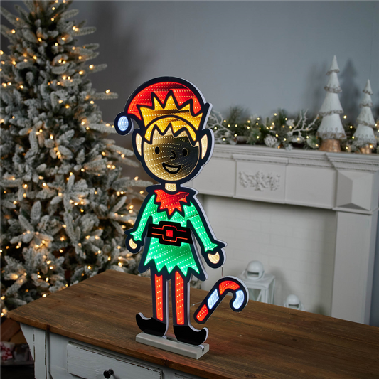 Holiday Elf Ekkolight 29"H -Ship Only