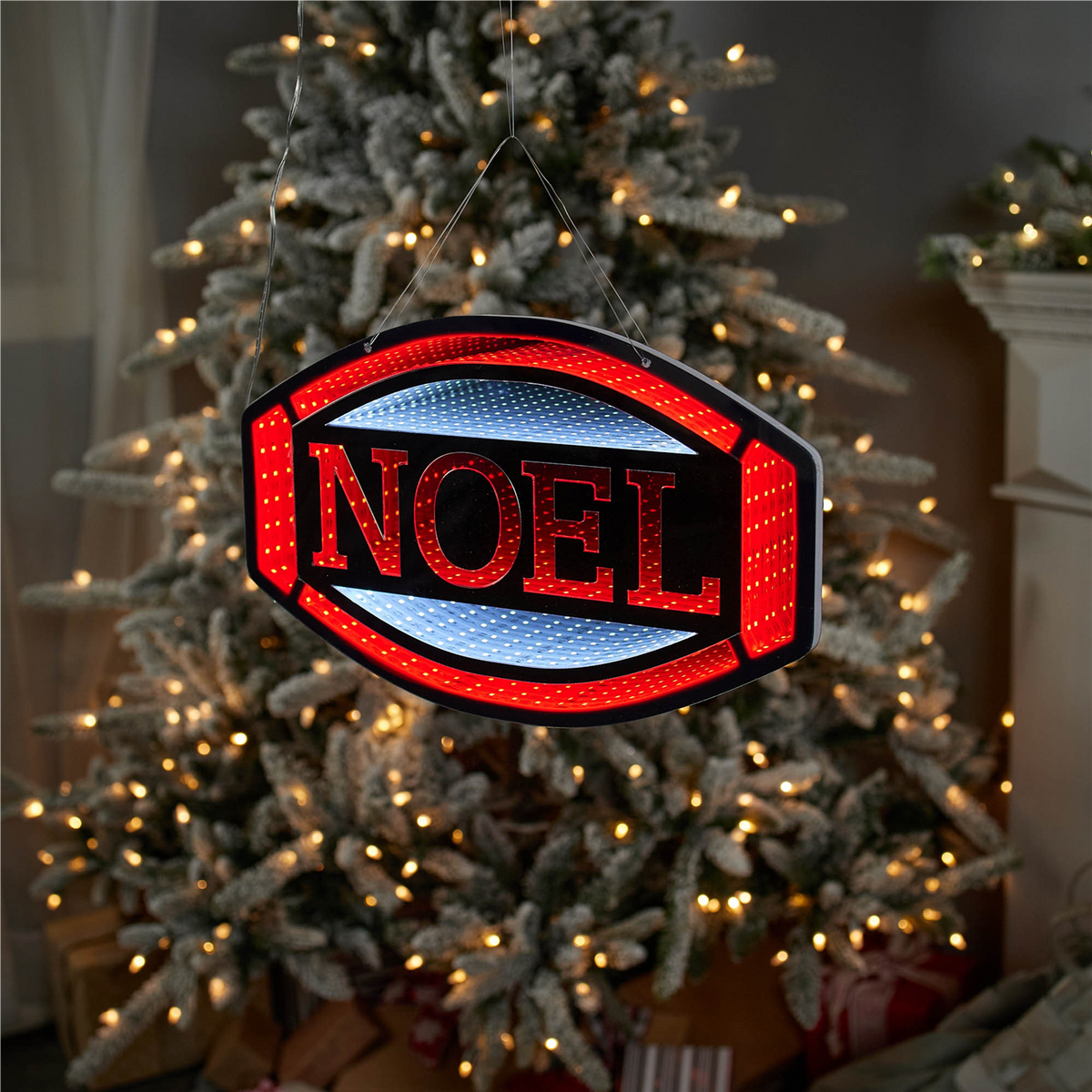 "Noel" Holiday Ekkolight Sign 15.74"L -Ship Only