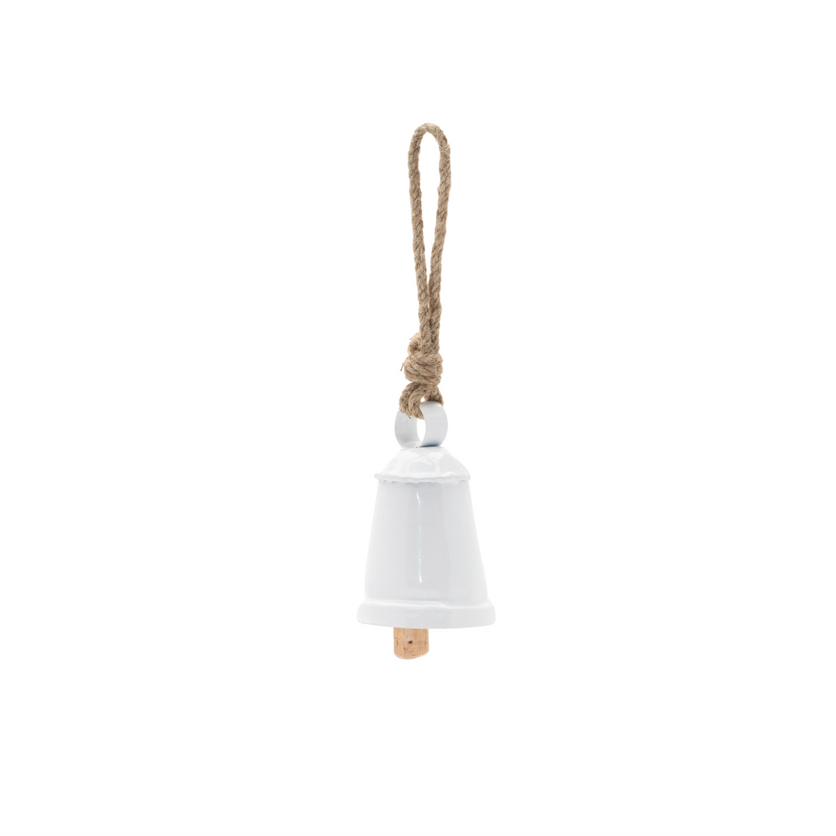 Rustic Metal Bell Ornament (Set of 8) -Ship Only
