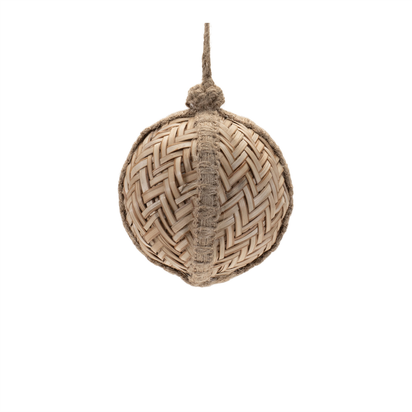 Woven Bamboo Ornament (Set of 6)