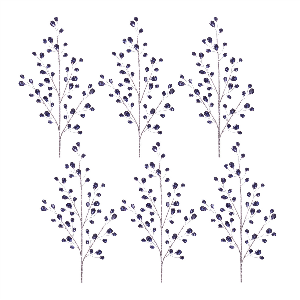 Bead Spray (Set of 6) 29”H Plastic -Ship Only