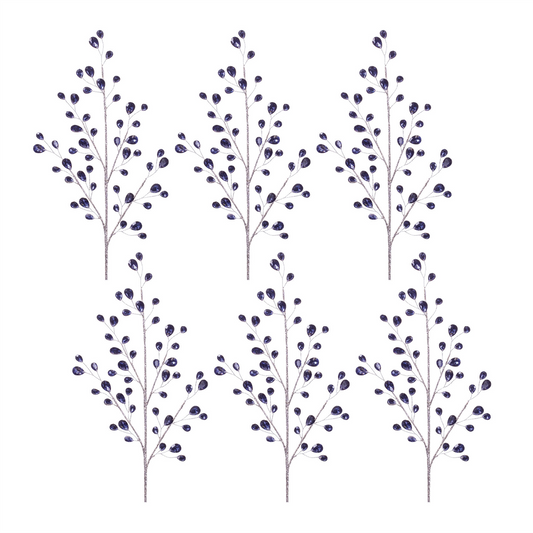 Bead Spray (Set of 6) 29”H Plastic -Ship Only