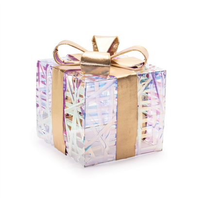 LED Woven Packages with Bow (Set of 3)