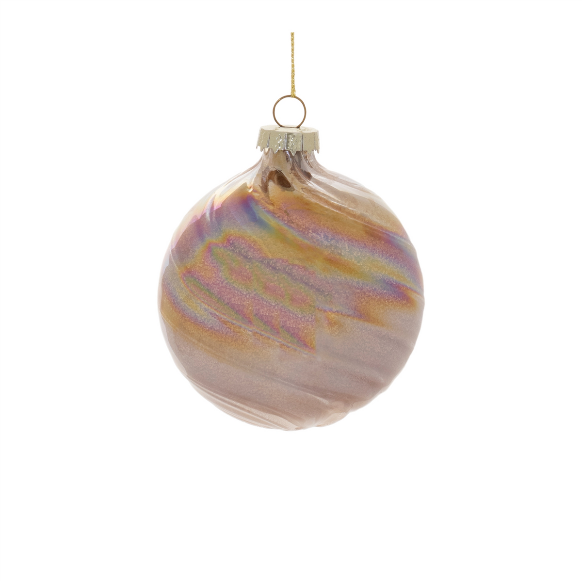 Ornament (Set of 12) 3"D, 5"H Glass -Ship Only
