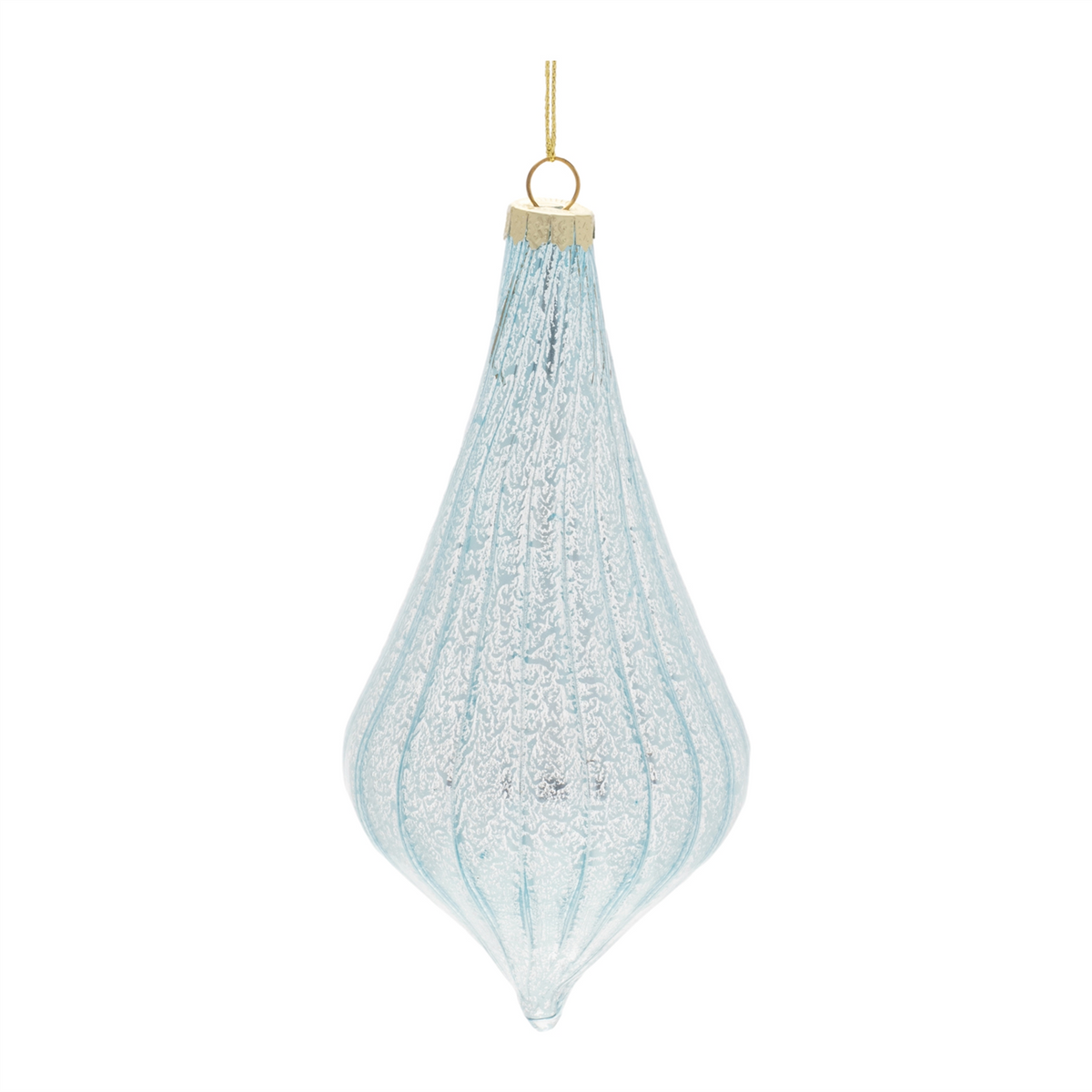 Ornament (Set of 6) 4.5"H, 6"H Glass -Ship Only