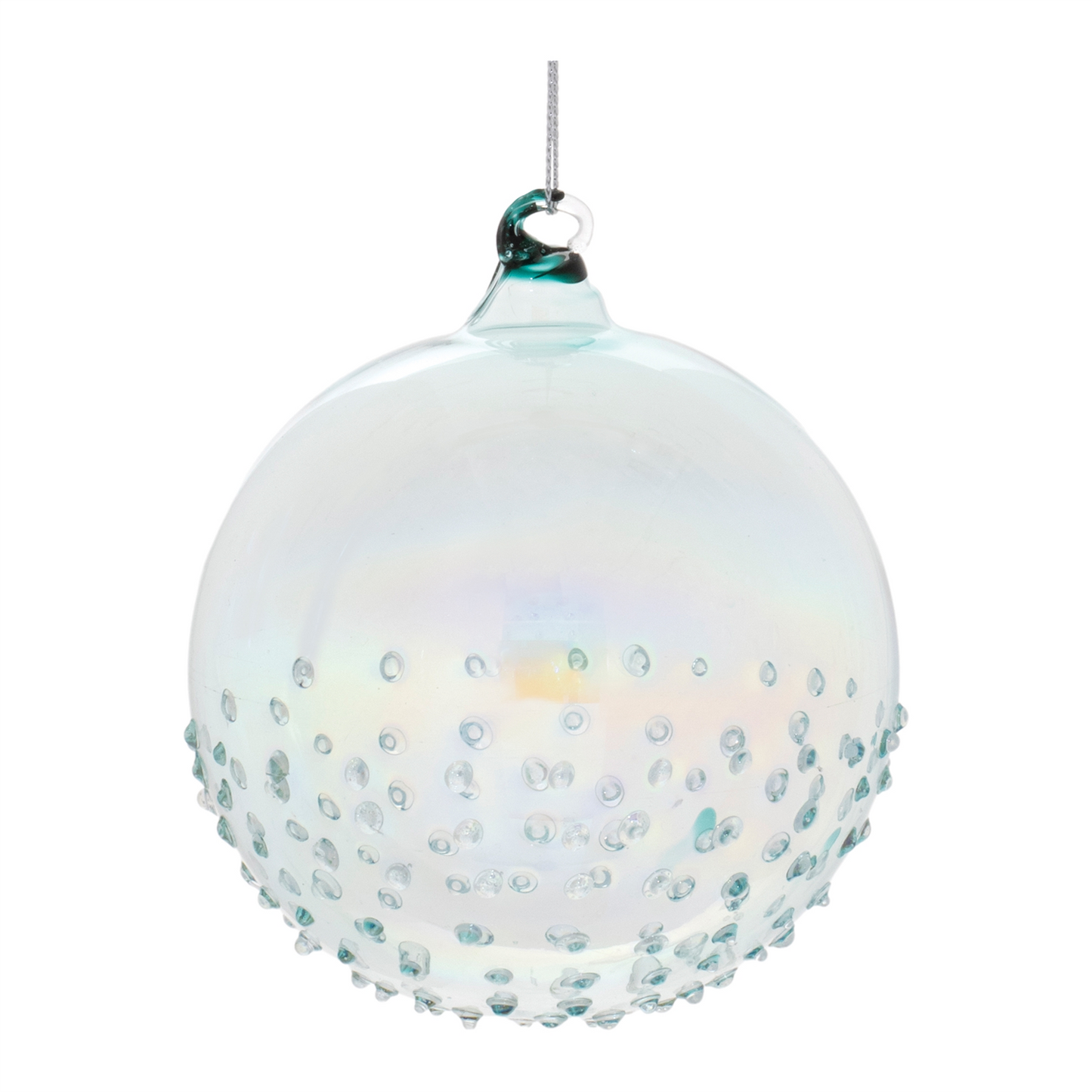 Iridescent Glass Ball Ornament (Set of 12)